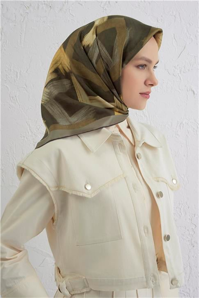 Armine Saf İpek Sura Eşarp 9413D 04