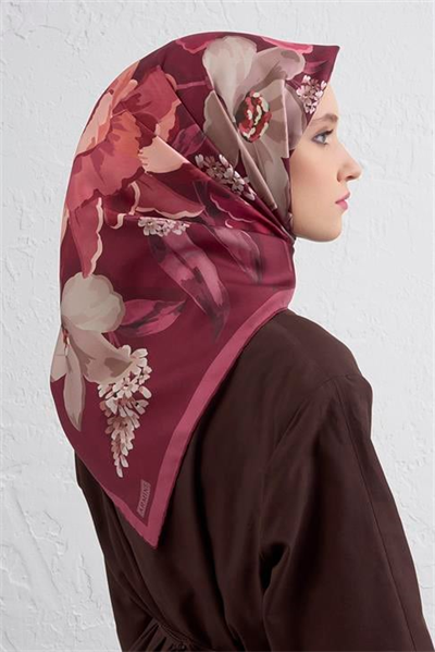 Armine Saf İpek Sura Eşarp 9414D 2