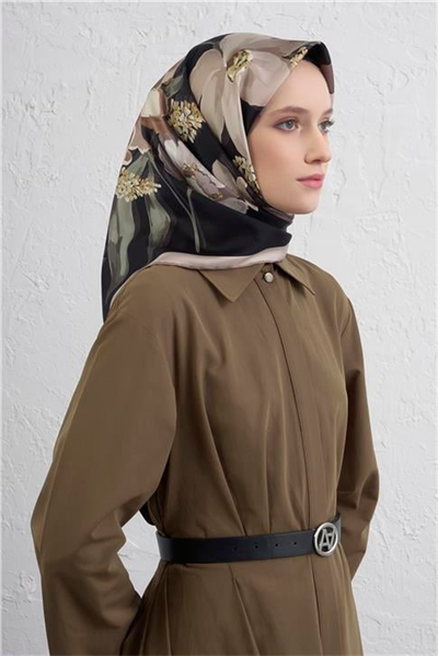 Armine Saf İpek Sura Eşarp 9414D 5