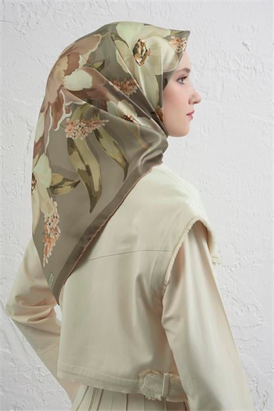 Armine Saf İpek Sura Eşarp 9414D 81