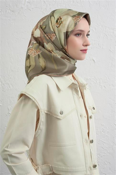 Armine Saf İpek Sura Eşarp 9414D 81