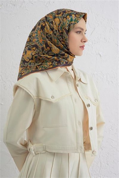 Armine Saf İpek Sura Eşarp 9416D 04