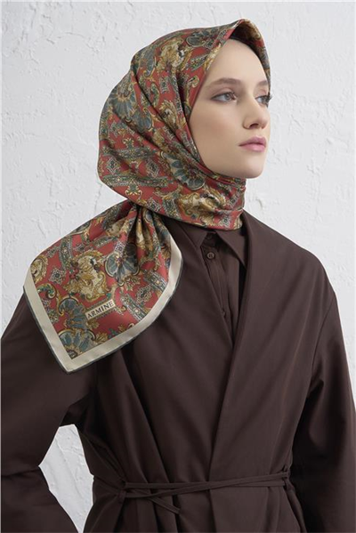 Armine Saf İpek Sura Eşarp 9416D 31