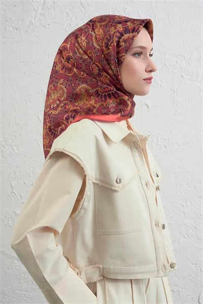 Armine Saf İpek Sura Eşarp 9416D 55