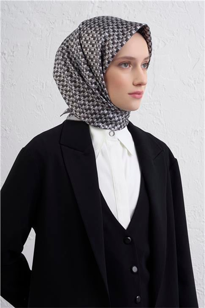 Armine Saf İpek Sura Eşarp 9417D 02
