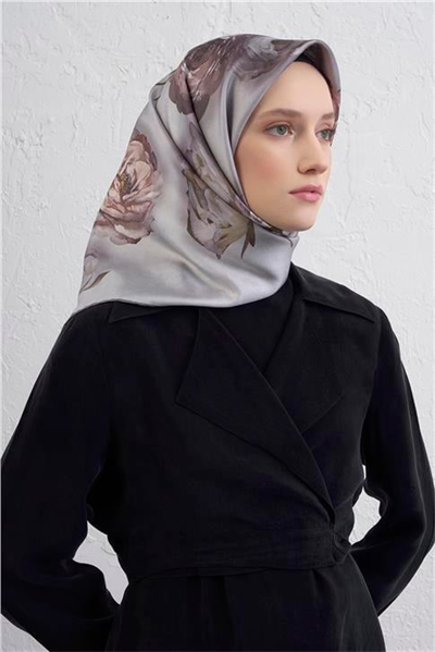 Armine Saf İpek Sura Eşarp 9419D 03