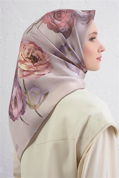 Armine Saf İpek Sura Eşarp 9419D 06