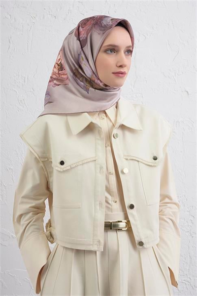 Armine Saf İpek Sura Eşarp 9419D 06