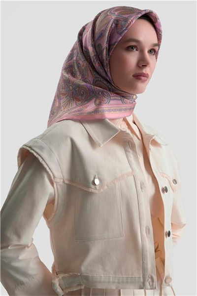 Armine Saf İpek Sura Eşarp 9421D 07