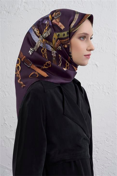 Armine Saf İpek Sura Eşarp 9422D 09