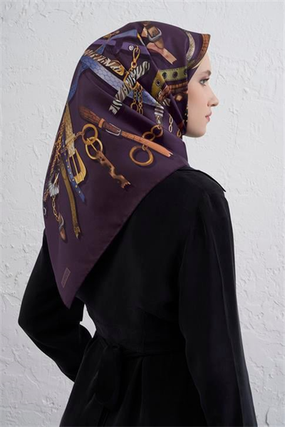 Armine Saf İpek Sura Eşarp 9422D 09