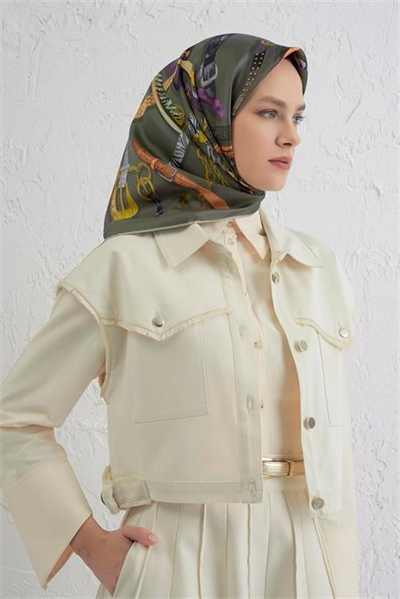 Armine Saf İpek Sura Eşarp 9422D 84