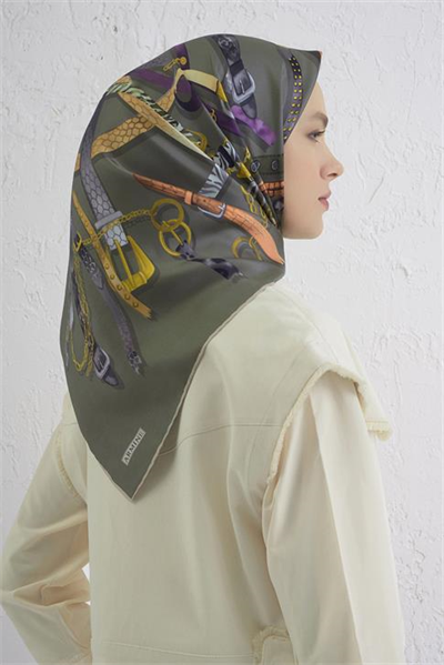 Armine Saf İpek Sura Eşarp 9422D 84
