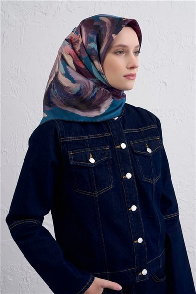 Armine Saf İpek Sura Eşarp 9423D 35
