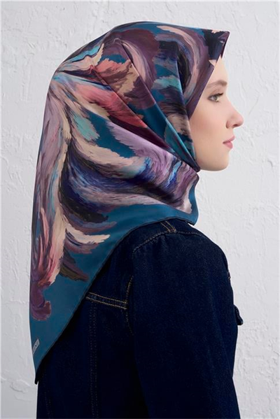 Armine Saf İpek Sura Eşarp 9423D 35