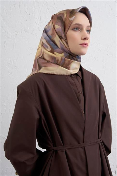 Armine Saf İpek Sura Eşarp 9423D 57