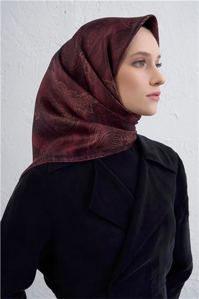 Armine Saf İpek Sura Eşarp 9428D 03