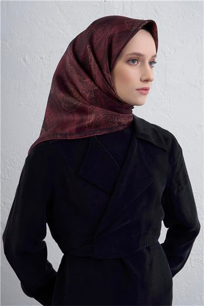 Armine Saf İpek Sura Eşarp 9428D 03