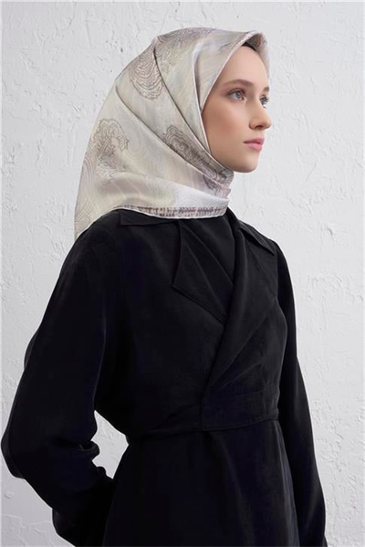 Armine Saf İpek Sura Eşarp 9428D 35