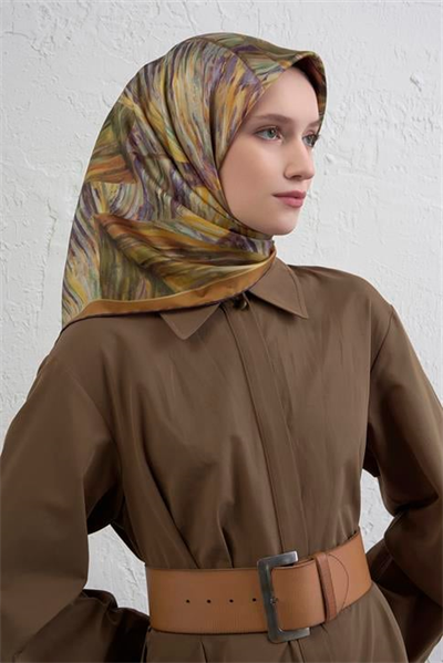 Armine Saf İpek Sura Eşarp 9430D 01
