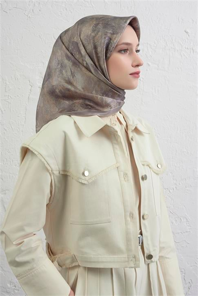 Armine Saf İpek Sura Eşarp 9433D 81