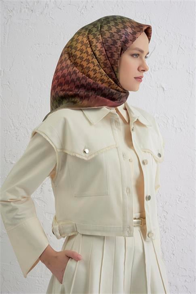 Armine Saf İpek Sura Eşarp 9434D 38