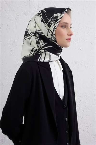 Armine Saf İpek Sura Eşarp 9442D 01