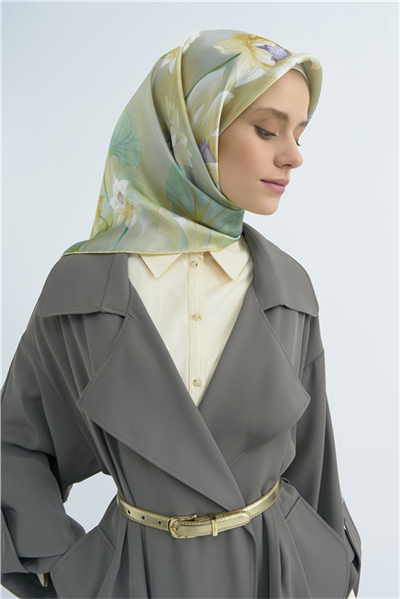Armine Saf İpek Sura Eşarp 9505D 81