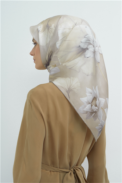 Armine Saf İpek Sura Eşarp 9505D 84