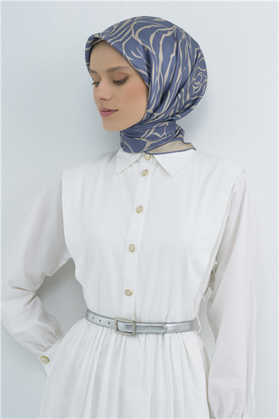 Armine Saf İpek Sura Eşarp 9511D 58
