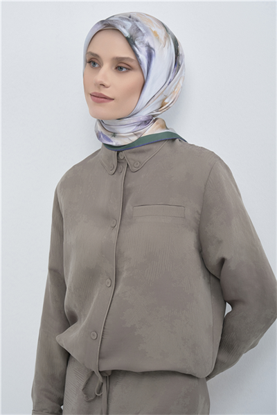 Armine Saf İpek Sura Eşarp 9515D 01