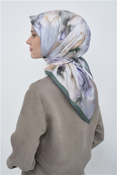 Armine Saf İpek Sura Eşarp 9515D 01