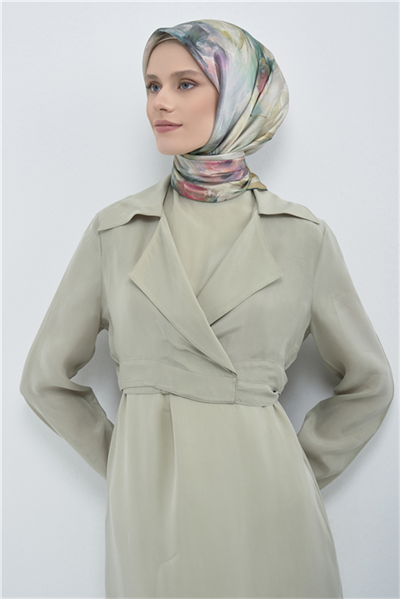Armine Saf İpek Sura Eşarp 9515D 02