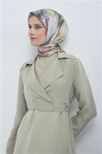Armine Saf İpek Sura Eşarp 9515D 02