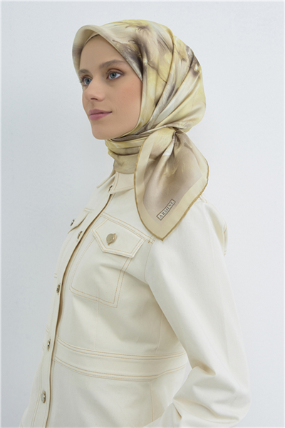 Armine Saf İpek Sura Eşarp 9515D 35