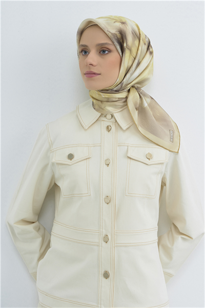 Armine Saf İpek Sura Eşarp 9515D 35