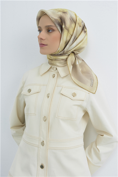 Armine Saf İpek Sura Eşarp 9515D 35