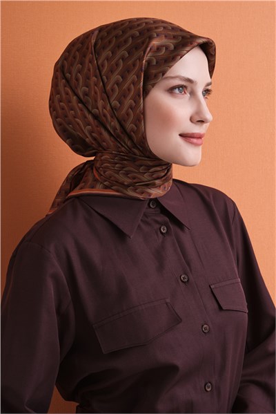 Armine Saf İpek Sura Eşarp 9604D 51
