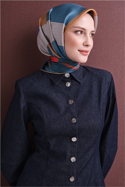 Armine Saf İpek Sura Eşarp 9610D 51