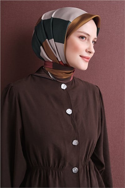Armine Saf İpek Sura Eşarp 9610D 80