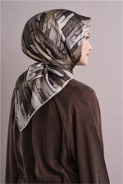 Armine Saf İpek Sura Eşarp 9612D 04