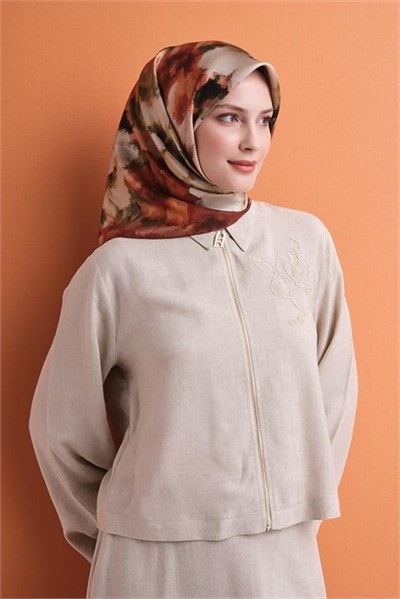 Armine Saf İpek Sura Eşarp 9613D 01