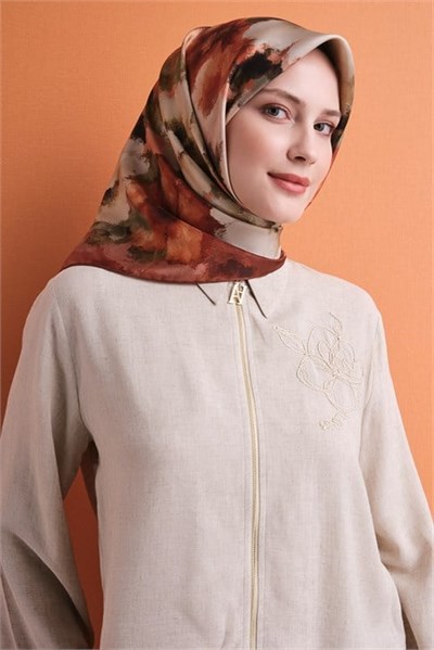 Armine Saf İpek Sura Eşarp 9613D 01