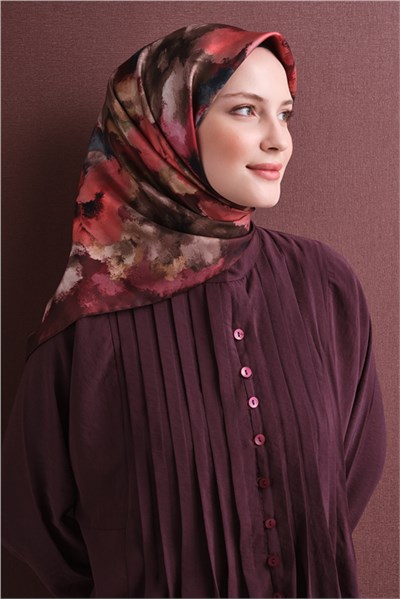 Armine Saf İpek Sura Eşarp 9613D 04