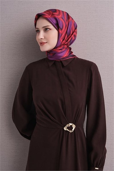 Armine Saf İpek Sura Eşarp 9614D 01