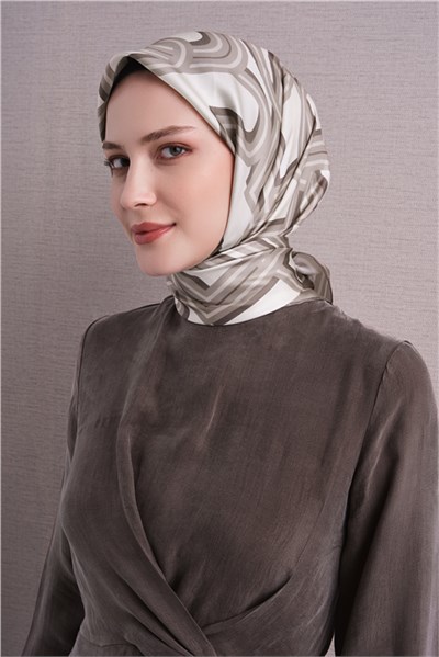 Armine Saf İpek Sura Eşarp 9614D 85