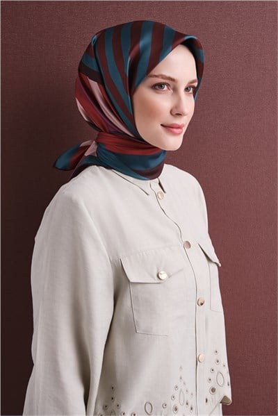 Armine Saf İpek Sura Eşarp 9615D 80