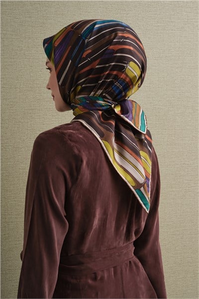 Armine Saf İpek Sura Eşarp 9616D 03