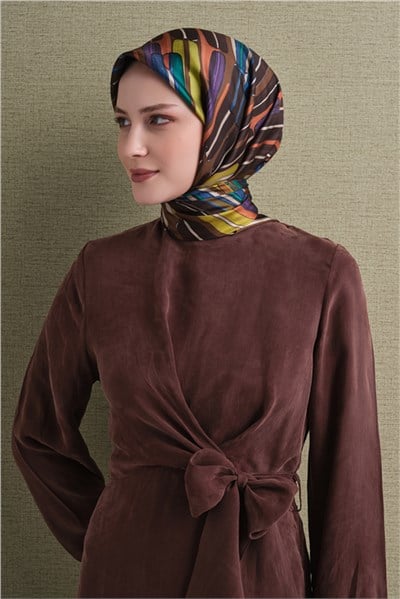 Armine Saf İpek Sura Eşarp 9616D 03