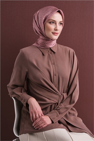 Armine Saf İpek Sura Eşarp 9625D 03